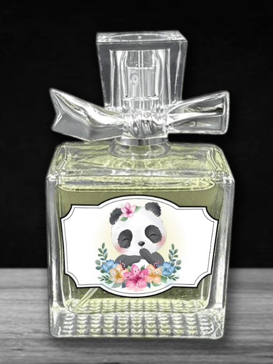 Αρωμα 50ml με θέμα αρκουδάκι panda μπομπονιέρα βάπτισης τιμή 2.49€