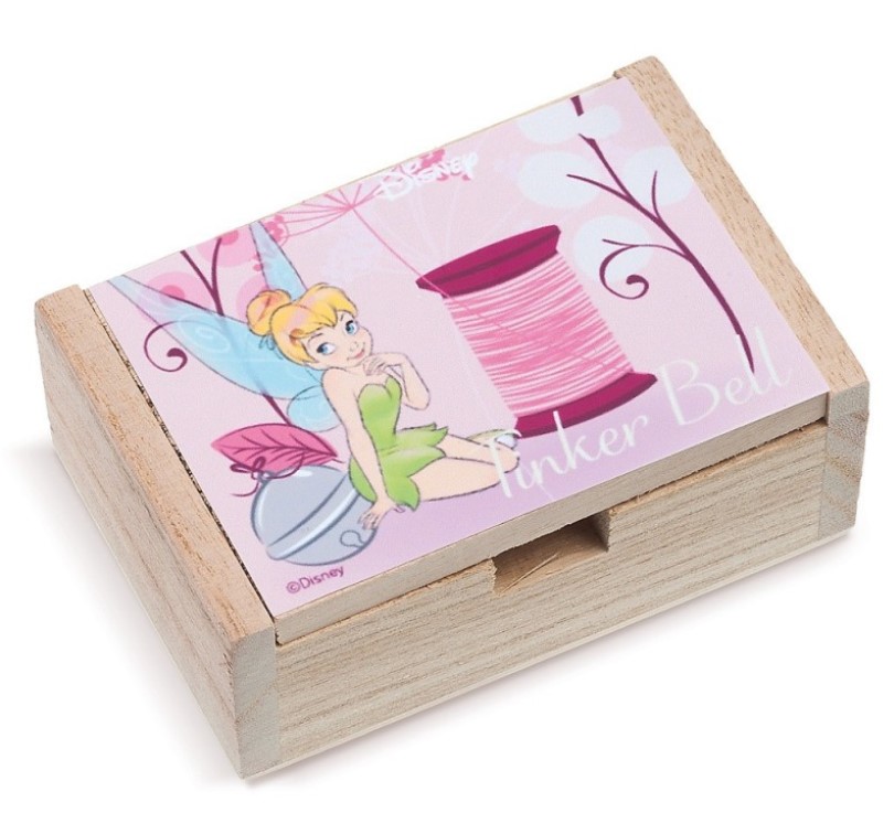 Ξύλινο Κουτί Little Tinkerbell Μπομπονιερα Βαπτισης τιμή 1.95€