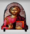 εικόνα χριστός γρανίτης πέτρα στολισμοί δώρα 15 εκ. τιμή 11.50€