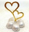 Μπομπονιέρα Πέτρα Λουλούδι Με Διπλή Καρδιά 1.70€