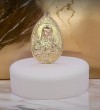 Μπομπονιερα γάμου βαπτισης βότσαλο εικόνα Παναγία Χριστός τιμή 1.95€