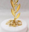 φύλλο ελιας σε βότσαλο μπομπονιέρα βάπτισης-γάμου σε προσφορά τιμή 1.79€