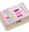 Ξύλινο Κουτί Little Tinkerbell Μπομπονιερα Βαπτισης τιμή 1.95€