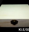 Ξύλινο αλουστράριστο κουτάκι σε σχήμα μπαούλου Υ6,5 x Π9 x Μ13 cm